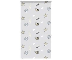 Vidaxl Dusch-Rollo 140x240 cm mit Kassette - wasserabweisend - bis zu 67% reduziert
