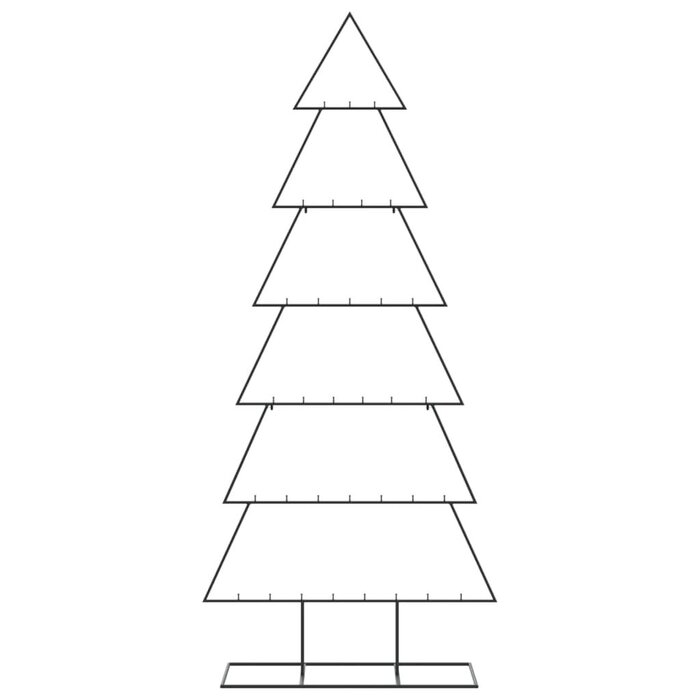 Vidaxl Weihnachtsbaum aus Metall 180 cm Schwarz - Modern & Minimalistisch bis zu 51% Rabatt