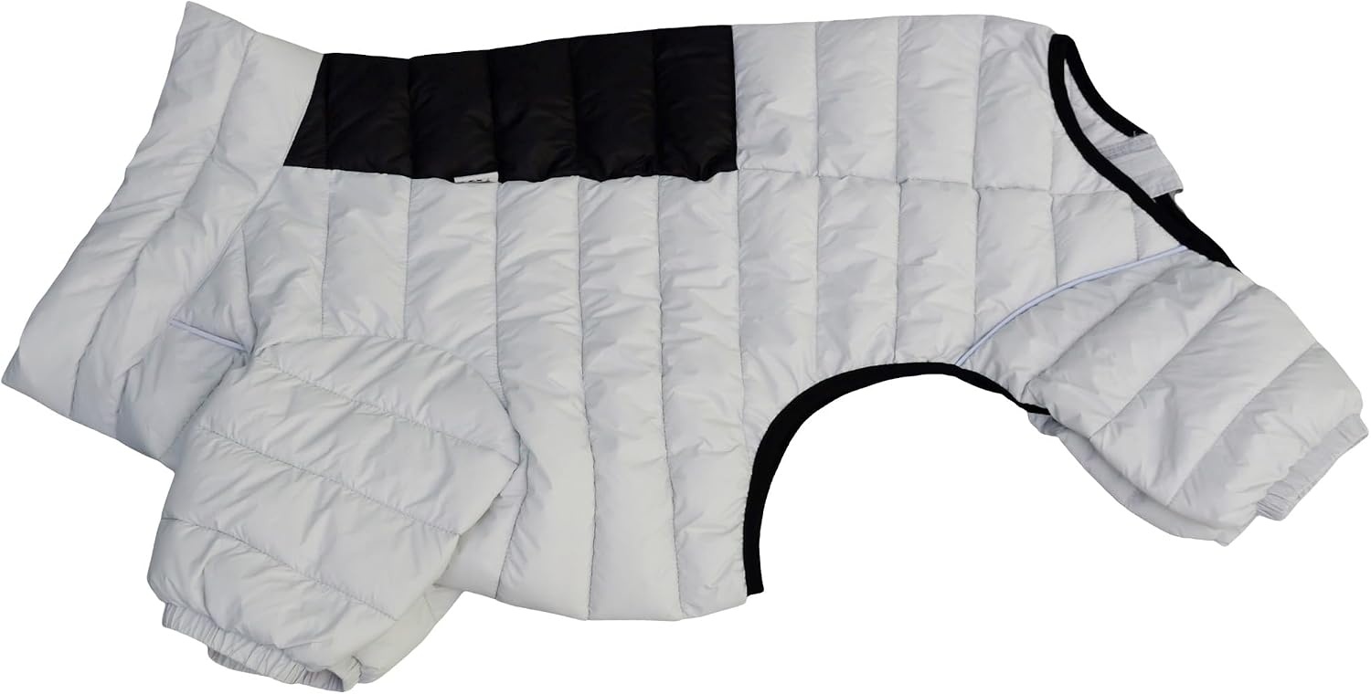 Hundewintermantel Ganzkörper Off-White XL - bis zu 79% reduziert