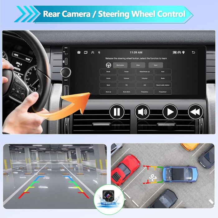 1-DIN Autoradio mit 6,86" Display & Android 13 - bis zu 81% Rabatt