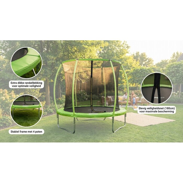 Viking Choice Gartentrampolin 305 cm mit Sicherheitsnetz - bis zu 35% Rabatt