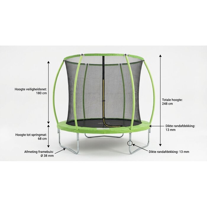 Viking Choice Gartentrampolin 305 cm mit Sicherheitsnetz - bis zu 35% Rabatt