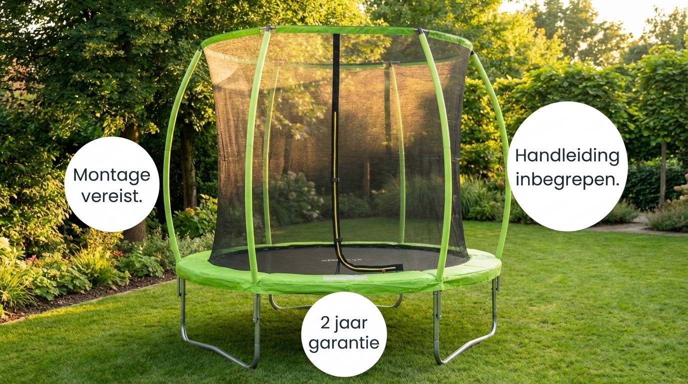 Viking Choice Gartentrampolin 305 cm mit Sicherheitsnetz - bis zu 35% Rabatt