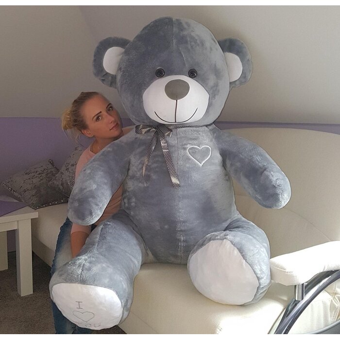 Viking Choice Riesiger 190 cm Kuschelbär in Rosa - Mit I Love You-Aufschrift - bis zu 24% Rabatt
