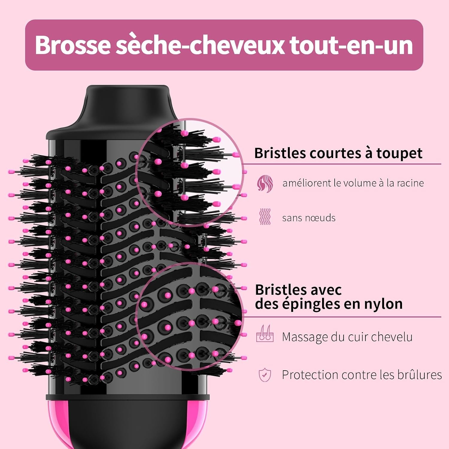 4-in-1 Warmluftbürste für Styling & Volumen - bis zu 35% Rabatt