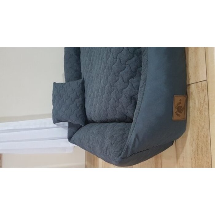 Viking Choice Großes Hundebett 120x90 cm Anthrazit - Waschbar & Wasserfest - bis zu 34% sparen