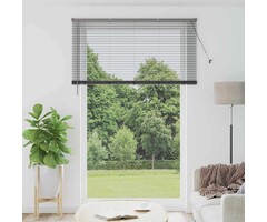 Vidaxl Dunkelgraue Aluminium-Jalousie 150 x 220 cm - bis zu 44% Rabatt