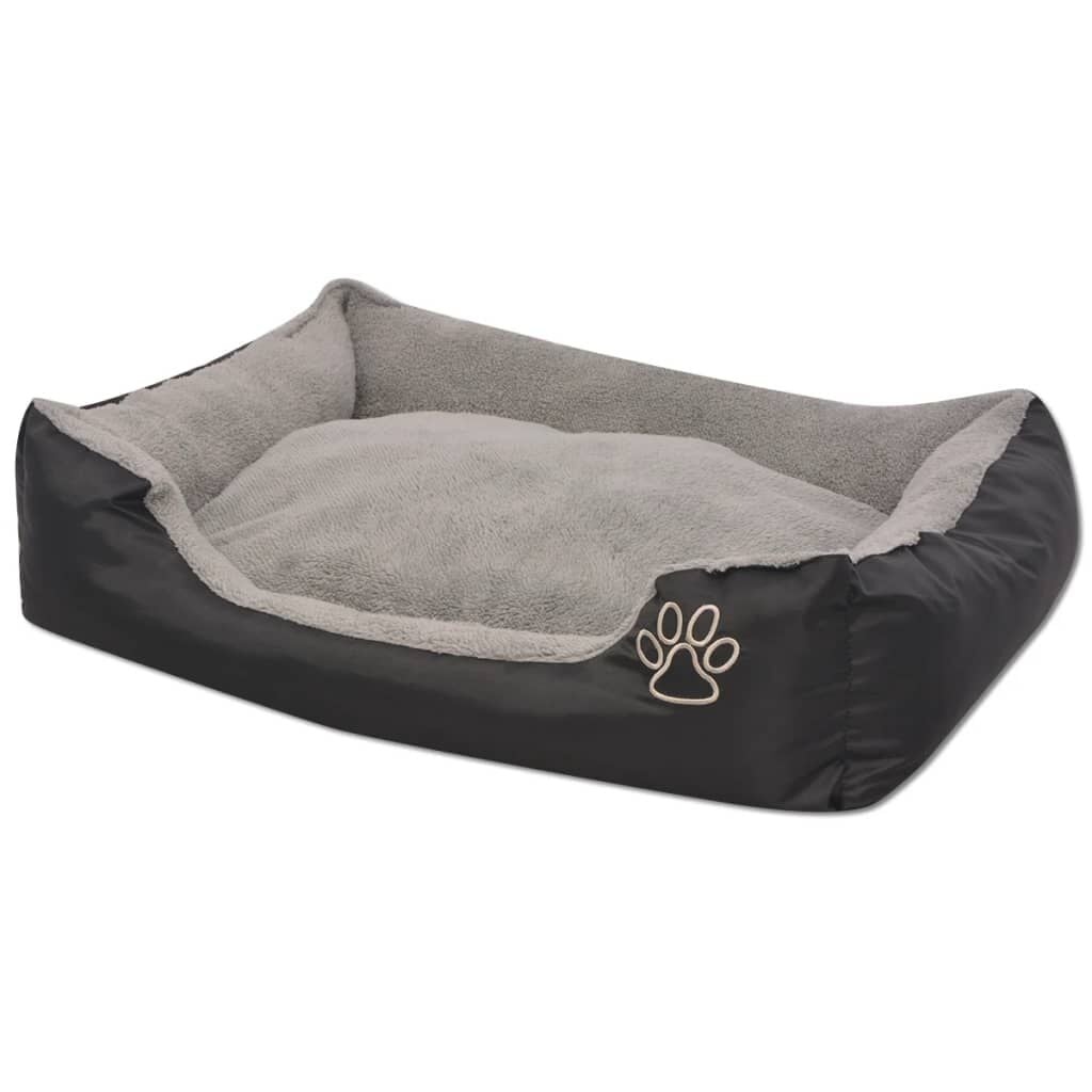 Vidaxl Hundebett XXL Schwarz 110x80cm - Luxus für Ihren Vierbeiner - bis zu 59% sparen