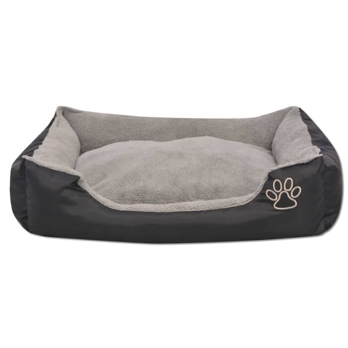 Vidaxl Hundebett XXL Schwarz 110x80cm - Luxus für Ihren Vierbeiner - bis zu 59% sparen