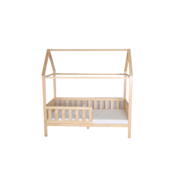 Viking Choice Hausbett 80x160 cm aus Kiefernholz - Natur lackiert - bis zu 36% Rabatt