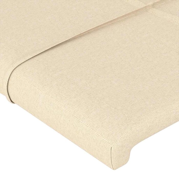 Vidaxl Stilvolles Bettkopfteil 80 cm, Creme - Jetzt bis zu 39% günstiger sichern