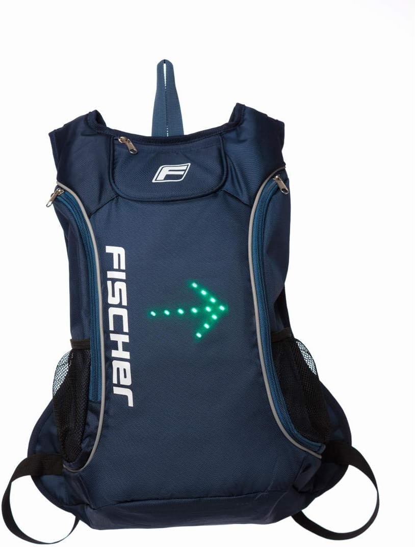 Fahrradrucksack mit LED-Blinker & Fernbedienung - Blau - bis zu 46% Rabatt