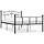 Metallbettgestell 120x200 cm - Schwarz - Klassisch & Robust - bis zu 49% sparen