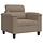 Gemütlicher Sessel Mikrofaser Taupe - 60 cm Breite - bis zu 47% sparen
