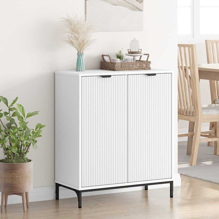 Vidaxl Modernes Sideboard Weiß, 69,5 cm - Jetzt bis zu 49% Rabatt