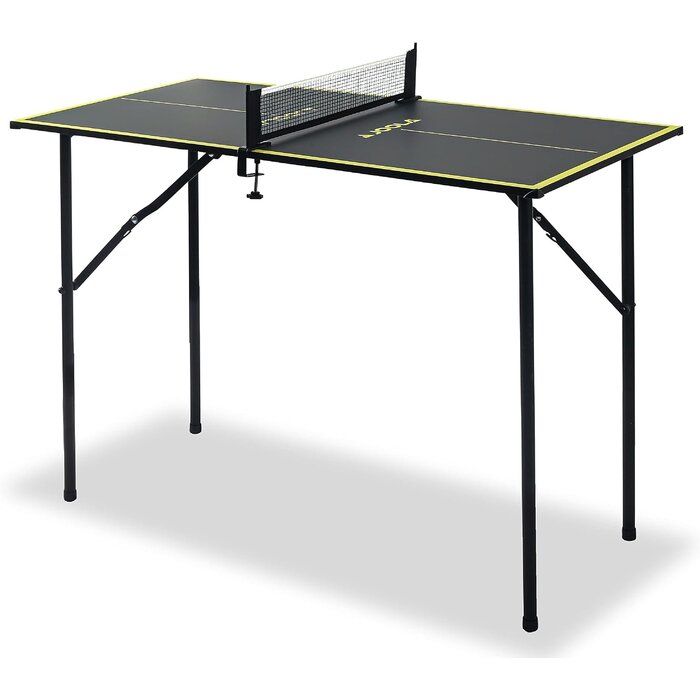 Kompakter Mini-Tischtennistisch, klappbar, 90x45 cm - jetzt bis zu 40% sparen