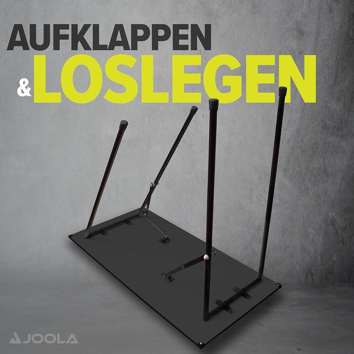 Kompakter Mini-Tischtennistisch, klappbar, 90x45 cm - jetzt bis zu 40% sparen