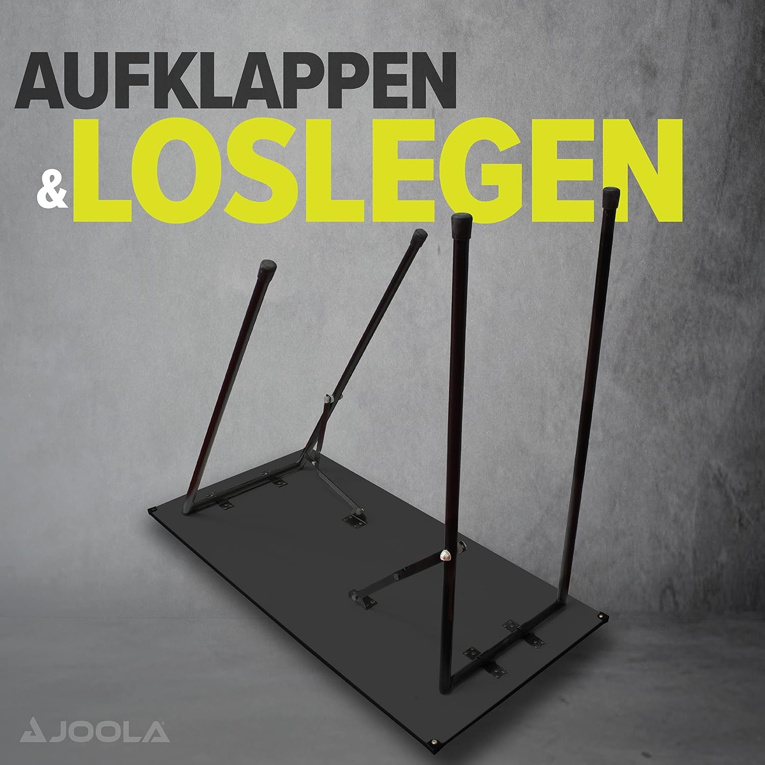 Kompakter Mini-Tischtennistisch, klappbar, 90x45 cm - jetzt bis zu 40% sparen