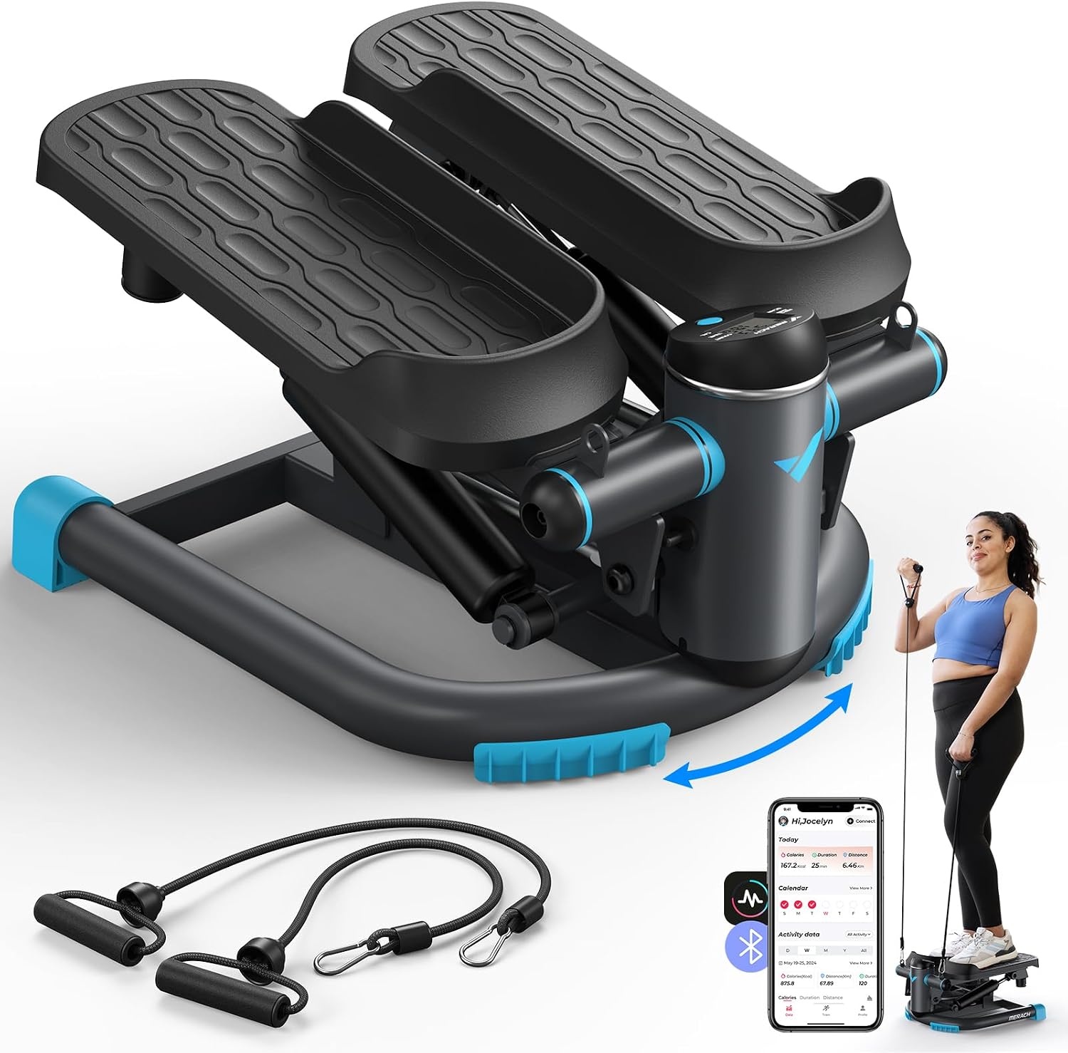 2-in-1 Mini Stepper für Ganzkörpertraining - bis zu 47% sparen