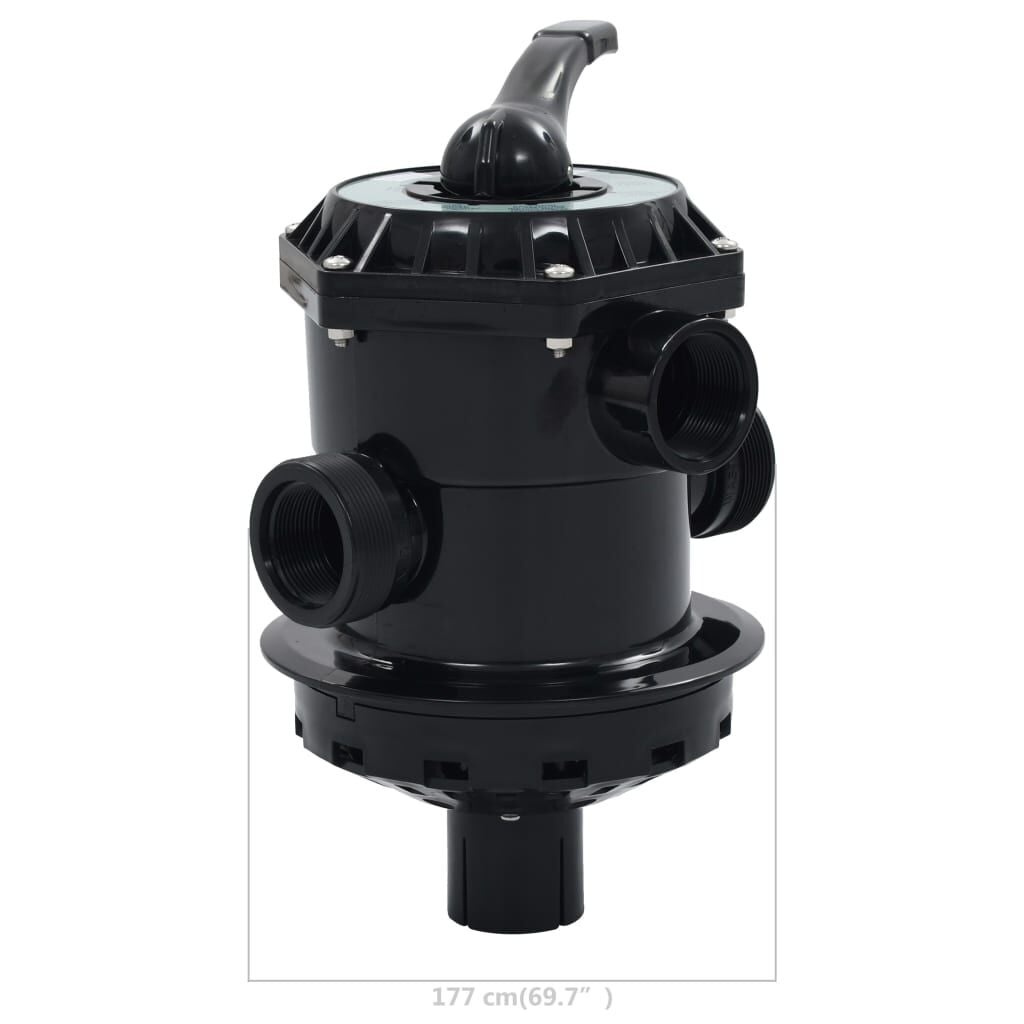 Vidaxl 6-Wege-Mehrwegeventil für Sandfilter 38 mm - Outlet bis zu 54% reduziert