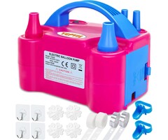 Elektrische Ballonpumpe 600W mit 14-tlg. Set - bis zu 44% Rabatt