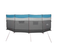 Vidaxl Camping-Windschutz 510x153 cm blau - Outdoor-Sichtschutz bis zu 50% reduziert