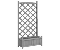 Vidaxl Pflanzkasten mit Rankgitter, 75x35x150 cm - bis zu 45% günstiger
