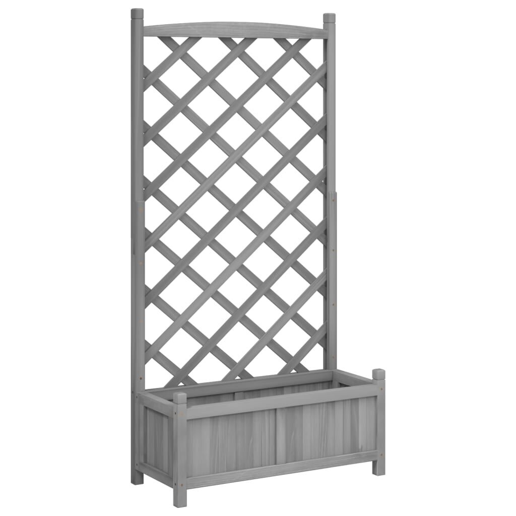 Vidaxl Pflanzkasten mit Rankgitter, 75x35x150 cm - bis zu 45% günstiger