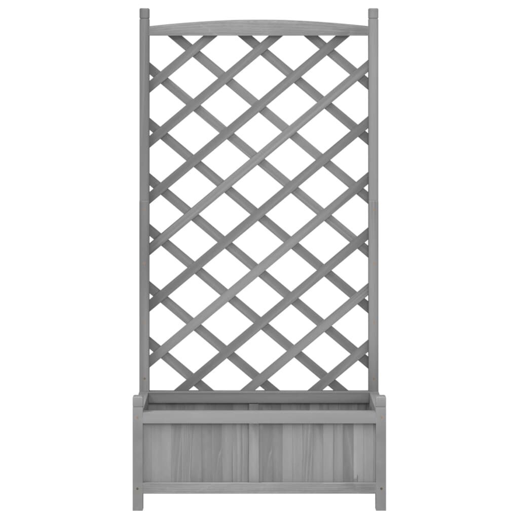 Vidaxl Pflanzkasten mit Rankgitter, 75x35x150 cm - bis zu 45% günstiger