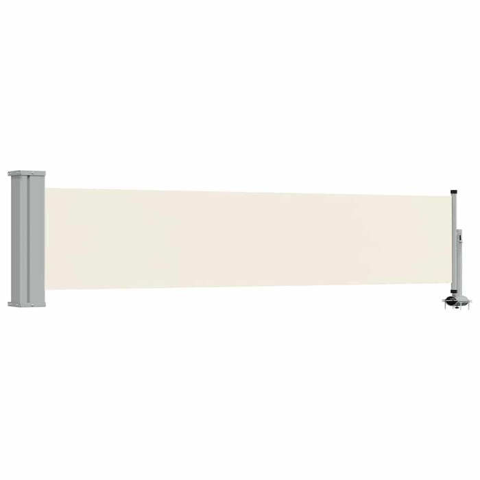 Vidaxl Seitenmarkise 60 x 300 cm, UV-beständig, Creme - bis zu 51% Rabatt