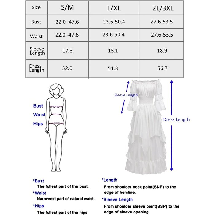 Historisches Damenkleid Mittelalter/Viktorianisch - bis zu 44% Rabatt reduziert