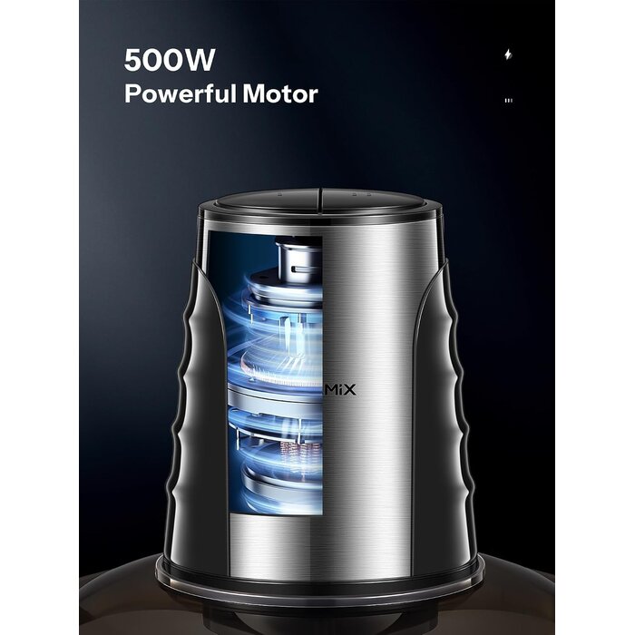 Elektrischer Multizerkleinerer 500W, 3L Behälter - jetzt bis zu 45% reduziert