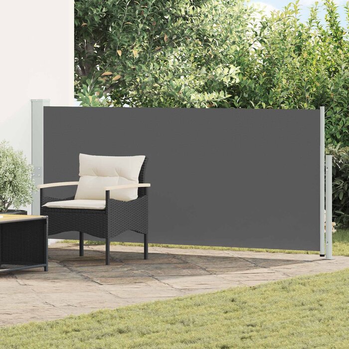 Vidaxl Ausziehbare Seitenmarkise 160 x 300 cm Anthrazit - bis zu 46% sparen!