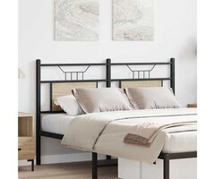 Vidaxl Bett-Kopfteil 140 cm in Sonoma-Eiche | Industrielles Design | bis zu 44% Rabatt