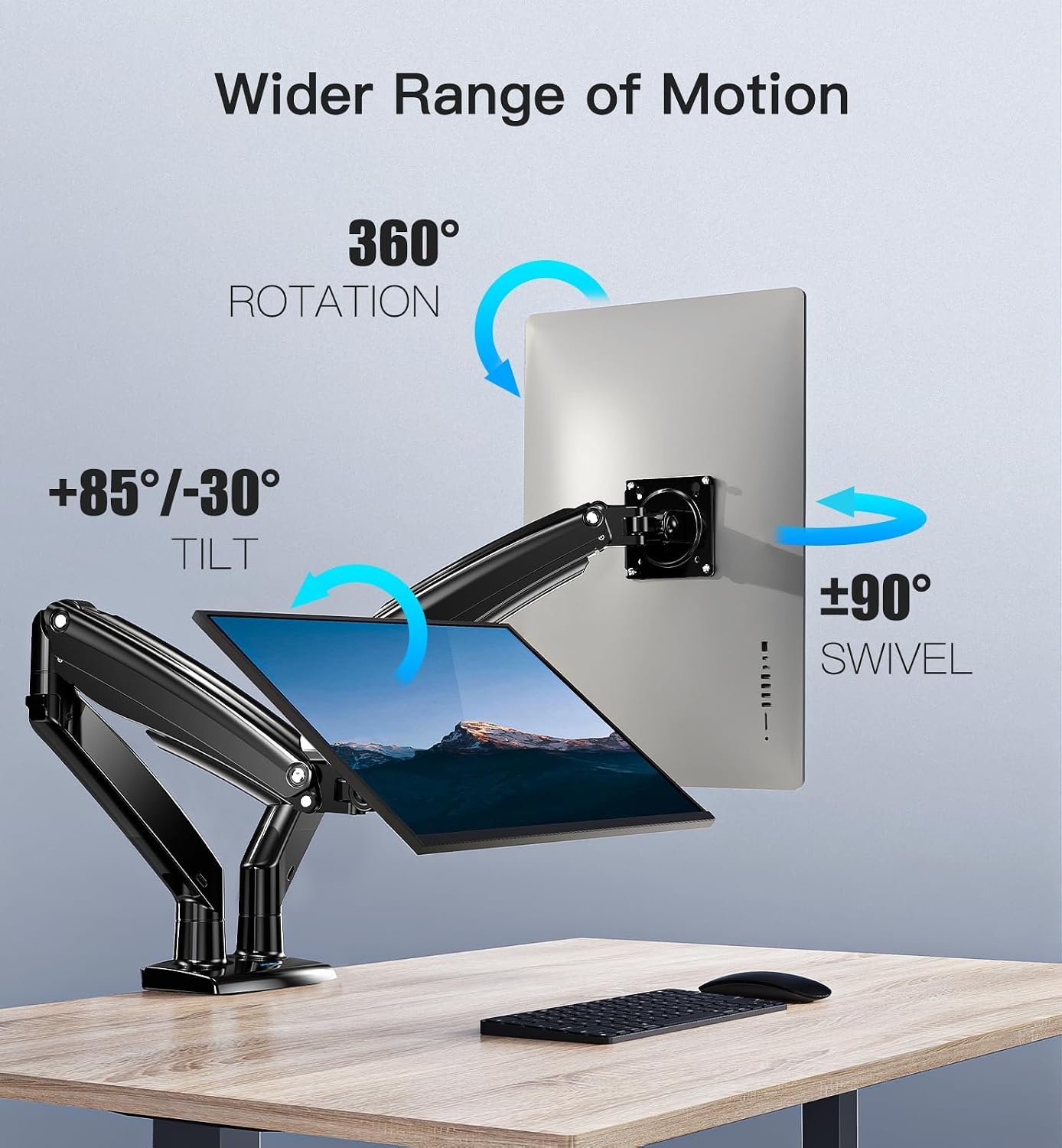 Ergonomische Doppel-Monitorhalterung 15-35 Zoll - bis zu 36% Rabatt