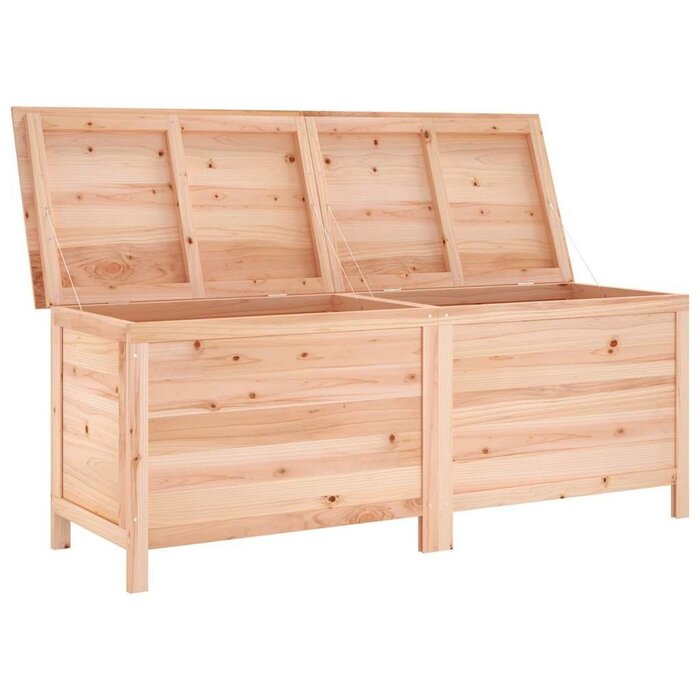 Vidaxl Große Gartenbox aus massivem Fichtenholz - Jetzt bis zu 47% günstiger