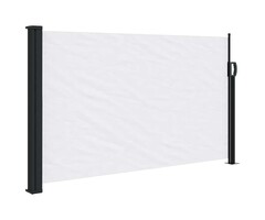 Vidaxl Ausziehbare Seitenmarkise 120x600 cm Weiß - bis zu 46% sparen!