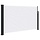 Ausziehbare Seitenmarkise 120x600 cm Weiß - bis zu 46% sparen!