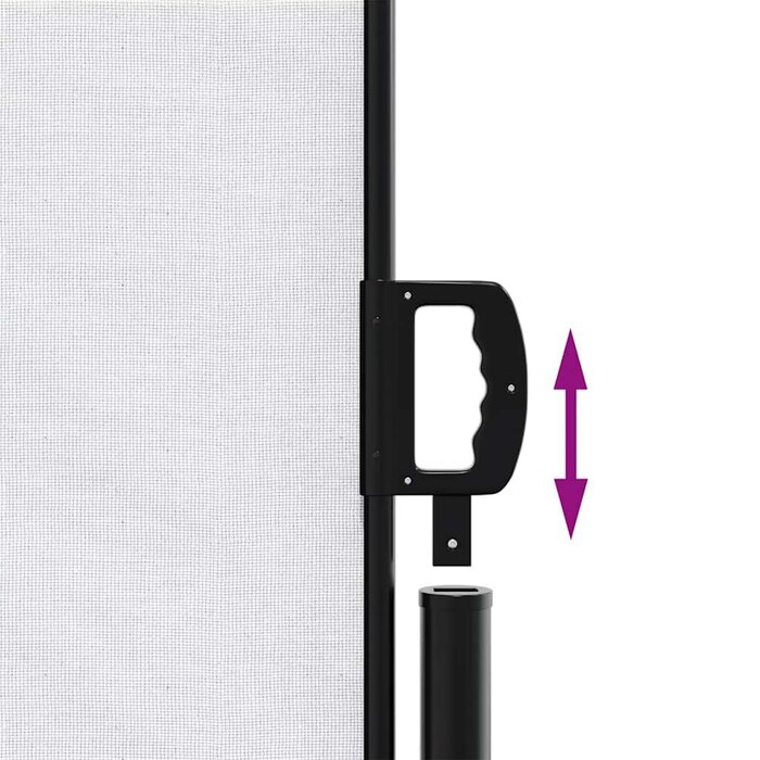 Vidaxl Ausziehbare Seitenmarkise 120x600 cm Weiß - bis zu 46% sparen!