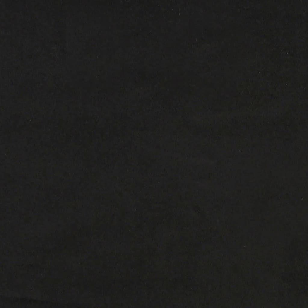 Vidaxl Elegantes 2-Sitzer Sofa, Samt schwarz, 120 cm - jetzt bis zu 48% günstiger