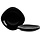 6er Set Speiseteller Quadratisch Schwarz 25,4 cm - Bis zu 38% Rabatt