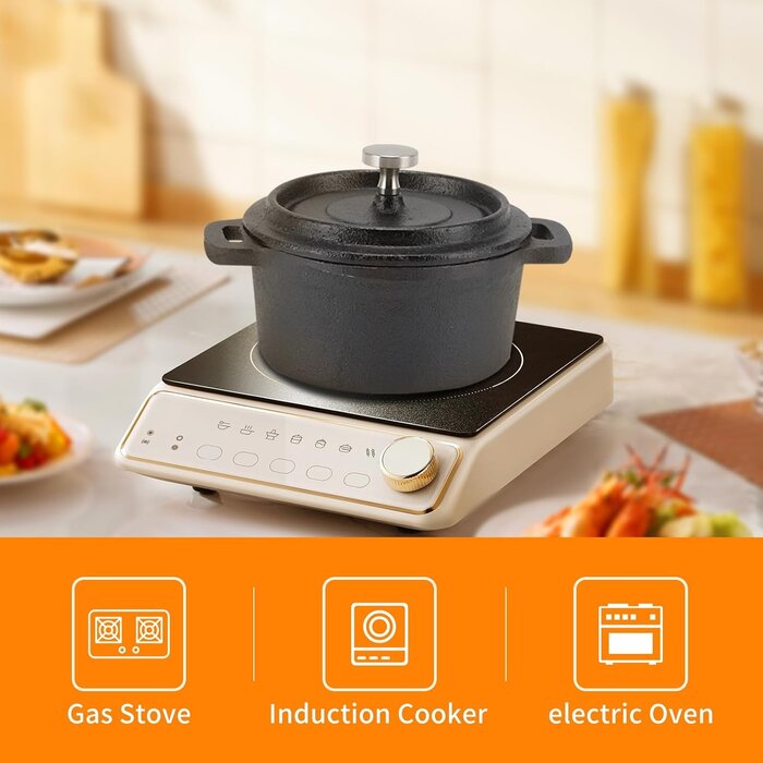 Gusseisen-Bräter 20 cm Dutch Oven - Jetzt bis zu 46% sparen!