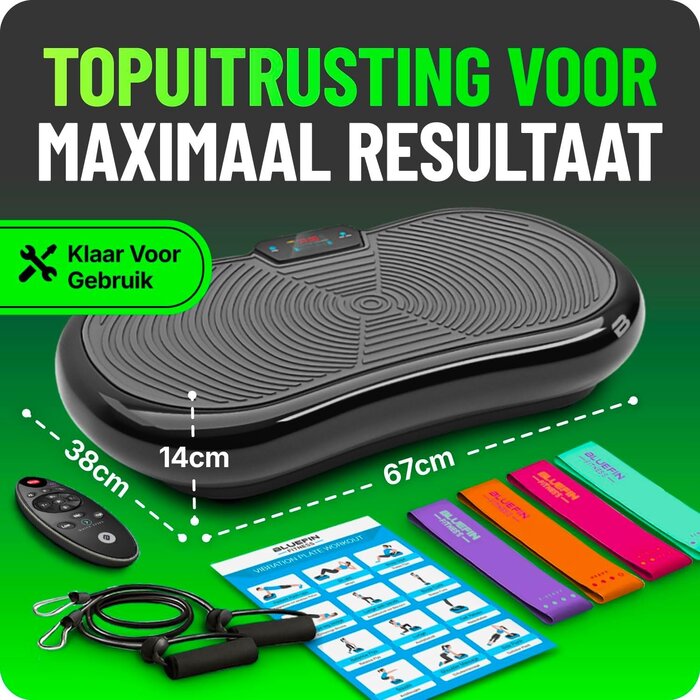 Ultra Slim Vibrationsplatte - Ganzkörpertraining - bis zu 47% Rabatt