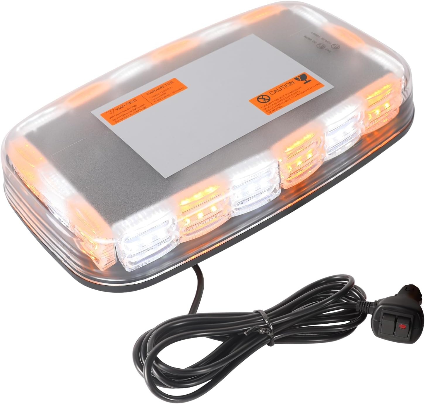 LED Rundumkennleuchte 54W 12V/24V - Magnetfuß - bis zu 42% günstiger