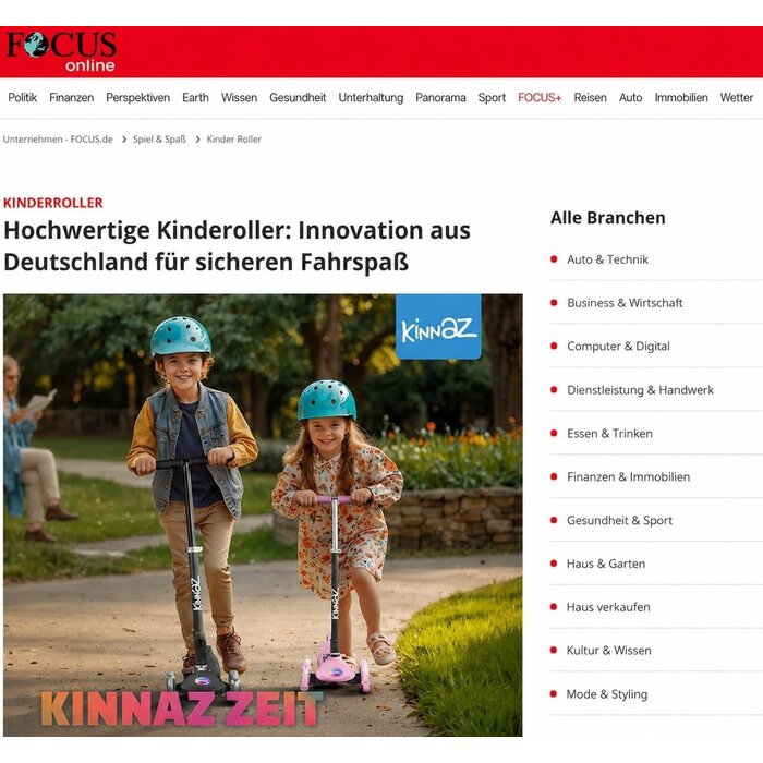 Kinderroller mit LED-Rädern & AirTag-Halterung, Pink - bis zu 45% sparen