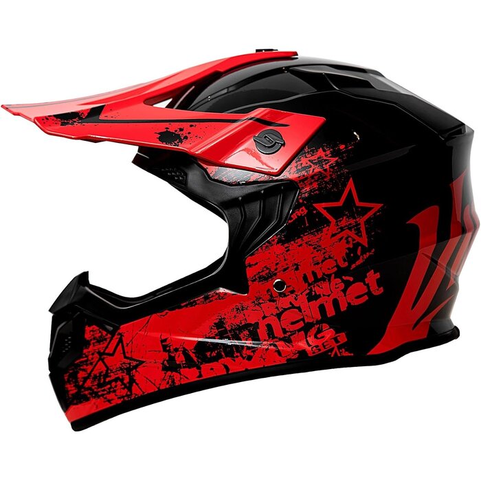 Robuster Kinder Offroad-Helm Rot Gr. M - bis zu 46% sparen!
