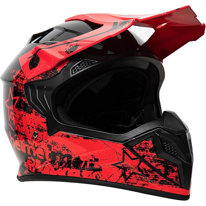 Robuster Kinder Offroad-Helm Rot Gr. M - bis zu 46% sparen!