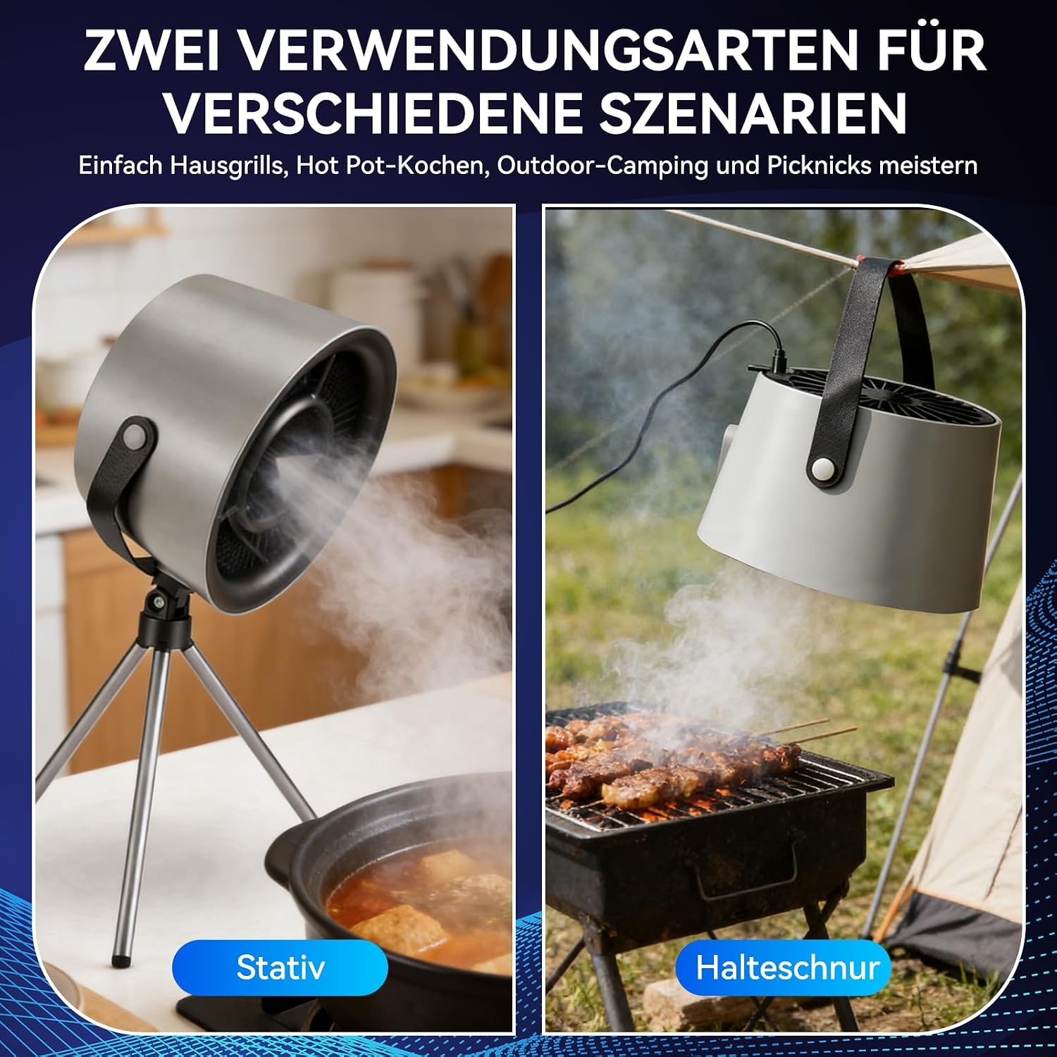Mobile Dunstabzugshaube - Tragbar & Effektiv - Jetzt bis zu 42% sparen