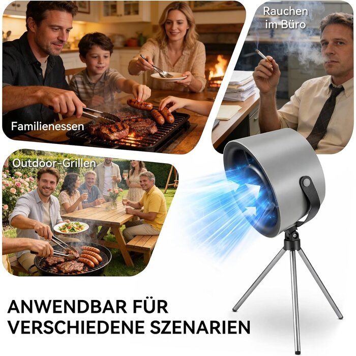 Mobile Dunstabzugshaube - Tragbar & Effektiv - Jetzt bis zu 42% sparen
