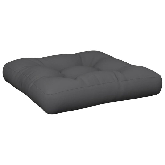 Vidaxl Palettenkissen-Set 2-teilig, 50x50 cm, Anthrazit - bis zu 44% Rabatt